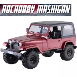 [감사이벤트]#차량구매시,메탈그릴무료# RTR 락하비 FMS 마시간 1/8 YJ  FMS ROC HOBBY 1:10 MASHIGAN RS Red RTR ROC11033RSRD