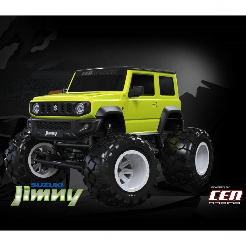 옐레우 짐니 센레이싱 CENRACING Suzuki Jimny RTR (Yellow) 1/12 Scale 2WD RTR Monster Truck Q-Series CEN8936