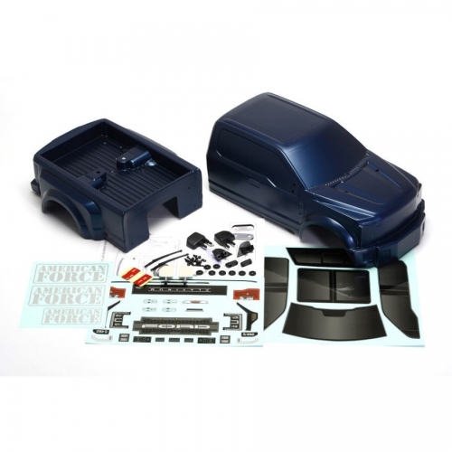 센레이싱 파츠 CEN FORD F-450 SD Complete Body Set (Blue Galaxy) CD0902