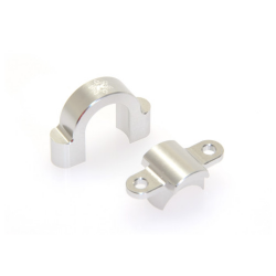 CEN CNC Aluminum Steady Bearing Holder (silver anodized) CKD0203