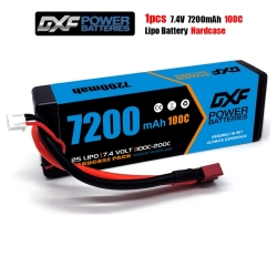 DXF 리포 배터리 리튬7.4v 7200mah 100c(2S) DXF2S7200