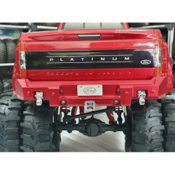 RC 1/10 CEN Ford F450 알루미늄 메탈 리어 범퍼 HT-F450MR