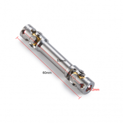 55~67mm  1PCS 메탈 유니버셜 샤프트 Center Drive Shaft Universal Joint  UDS56-67