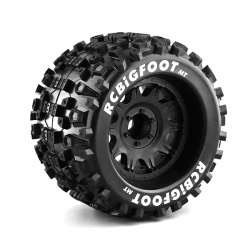 (948389) (반대분) 1/8 몬스터 휠타이어 세트 MT Wheel Tire set 3.8 (14mm/17mm HEX)
