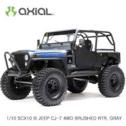 [신상품] AXIAL 1/10 SCX10 III 지프 CJ-7 4WD 브러시드 RTR, AXI03008T1 AXI03008T2