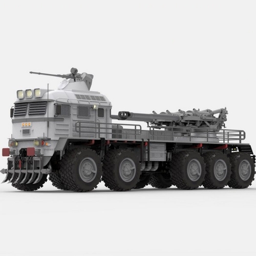 군용 스케일 RC [#90100114] [미조립품] 1/12 XX10 T-Rex 10x10 Military Truck Kits Armored Vehicle w/Horn, Sound, Light (크로스알씨 군용 트럭) 90100114