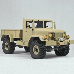 군용 스케일 RC [미조립품] 1/12 HC4 4x4 Military Truck Kit - M35 2½ Ton Cargo Truck (Civilian conversions) : United States Army and around the world (크로스알씨 군용 트럭) 90100024