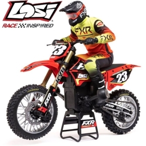 (전동 1/4 오토바이) LOSI 1/4 Promoto-MX Motorcycle RTR, Club MX   LOS06000