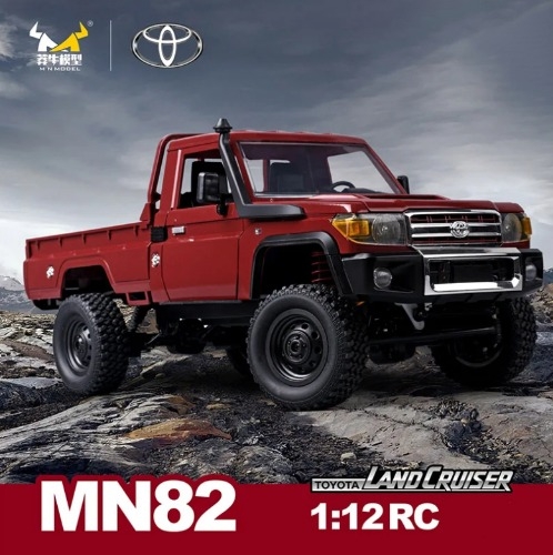 미니 LC79 / MN82 1:12 Full Scale MN Model RTR Version RC Car 2.4Ghz MN-82 레드 MN82R