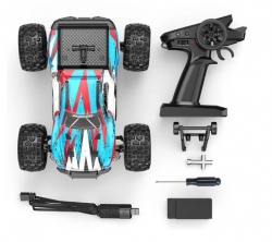 MJX 16209 1/16 브러시리스 RC 45km/h 충전기 배터리 조종기