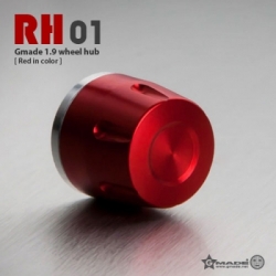 1.9 RH01 wheel hubs (Red) (4) - GM70111 GM70114
