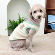 와플조끼(흰색+초록)