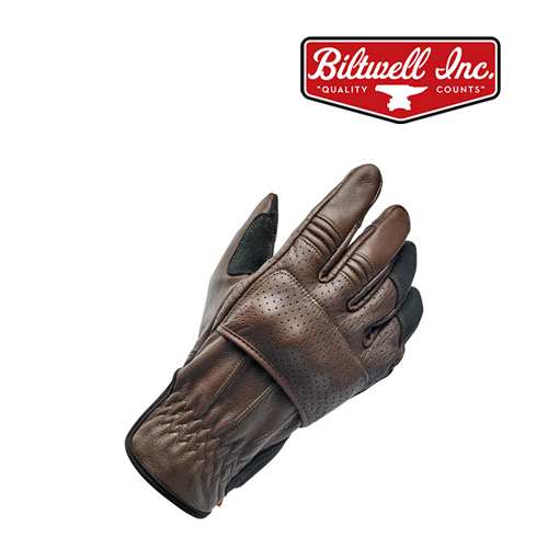 [빌트웰] 보레고글로브 Borrego Gloves 초콜렛블랙 할리데이비슨 오토바이 바이크장갑