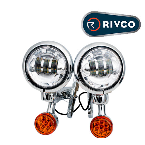 [리브코] 4.5인치 LED AUCILIARY LIGHT 크롬/크롬 투어링 99-20