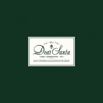 소녀시대-태티서 - 크리스마스 스페셜 앨범 : Dear Santa [Green 커버] 디어산타