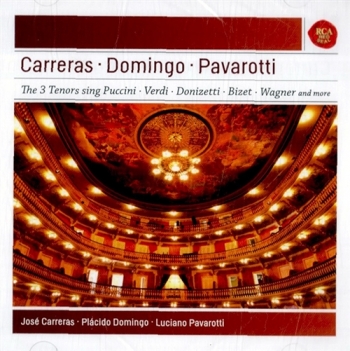 Carreras & Domingo & Pavarotti The 3 Tenors sing Puccini & Verdi Donizetti (카레라스 & 도밍고 & 파바로티가 부르는 오페라 아리아) - Verdi, Puccini, Bizet, Tchaikovsky, Donizetti, Wagner, Sorozabal etc. [수입]