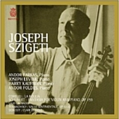 CORELLI (코렐리), SCHUBERT (슈베르트), LALO, TCHAIKOVSKY, DEBUSSY etc. - JOSEPH SZIGETI (시게티): LA FOLLIA [Paper sleeve]