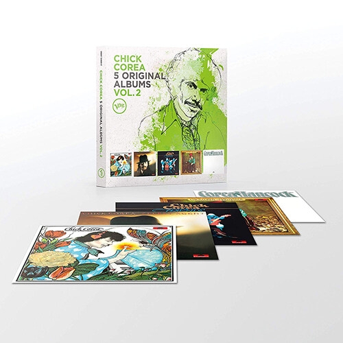 Chick Corea - 5 Original Albums Vol. 2 (With Full Original Artwork) [5CD Boxset] [수입]