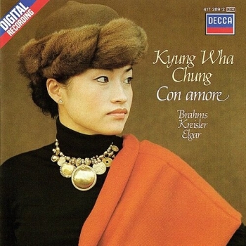 정경화 (Kyung Wha Chung) - CON AMORE (바이올린 소품집) / Brahms, Fritz Kreisler, Elgar etc [MQA+HQCD] [수입]