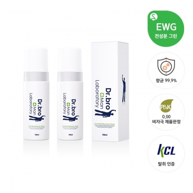 [25%할인] 닥터브로 맨오브센스 남성청결제 브로세트 150ml 2개