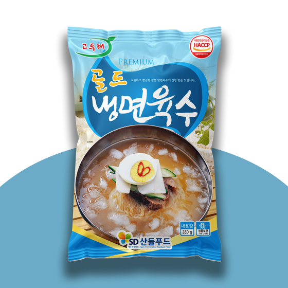 고두래 골드냉면육수 (350g×5팩)