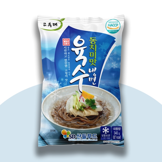 고두래 냉면육수 동치미맛 (340g×5팩)