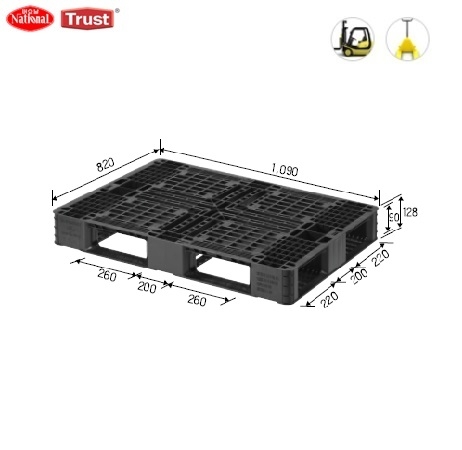 수출용파렛트 1090*820*128 [규격 : 1,090*820*128mm, 중량 6.6kg]