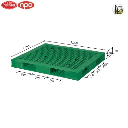 파렛트 15호 [규격 : 1,300x1,100x140㎜ ,중량 30.76kg]