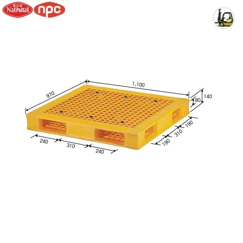 파렛트 19호 [규격 : 1,100x970x140㎜ ,중량 25.26kg]