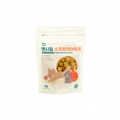 펫시밀 동결건조 소프트 연어트릿 40g
