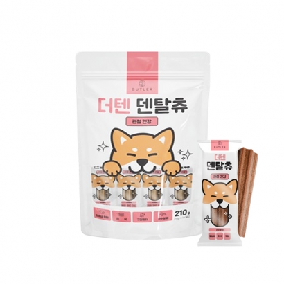 더텐 기능성 덴탈껌 덴탈츄 관절건강 (파우치형) 14p