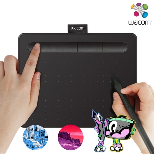 [Wacom] 와콤 인튜어스 타블렛 Intuos CTL-4100 블랙에디션(클립스튜디오 소프트웨어 증정)