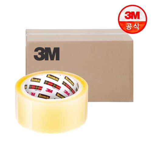 스카치 포장용 테이프 PK65(48mm x 70m)ㅣ투명 1BOX(40입)