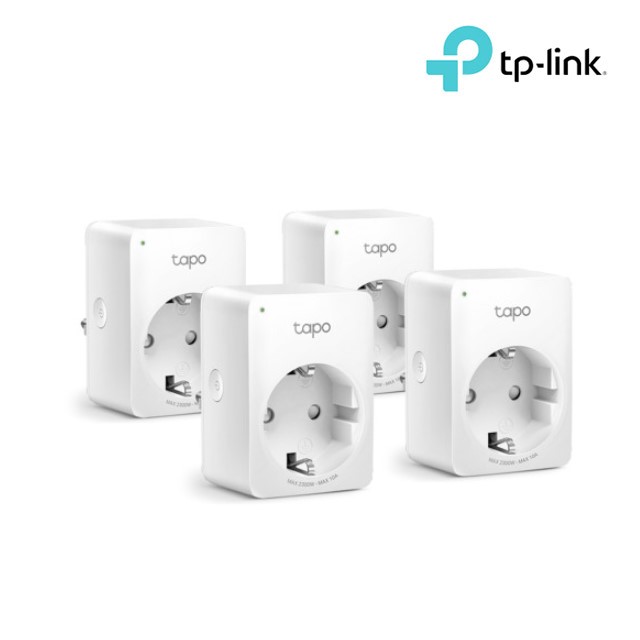 티피링크 스마트 원격제어 Wi-Fi 플러그 Tapo P100(4-pack)