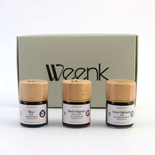 윙크 미니 병잉크 15ml 3종 세트 (16color)