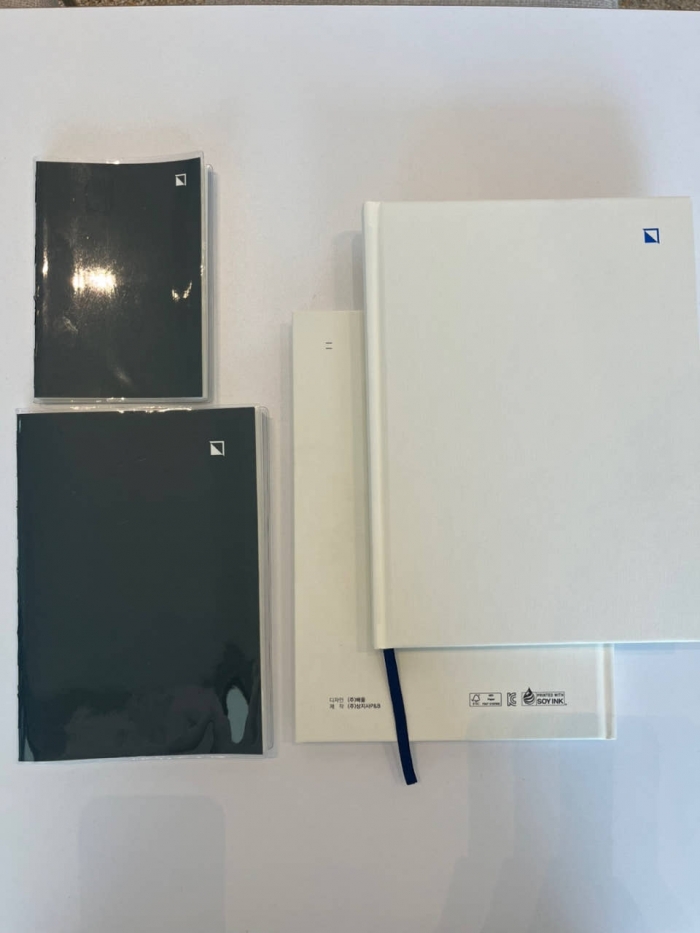 상지사 노트 하드커버 양장 B5