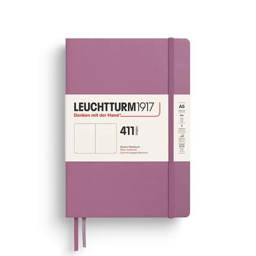 로이텀 노트 하드커버 A5 411Page (더스티 로즈, 라이징 썬, 포레스트 그린, 블랙)