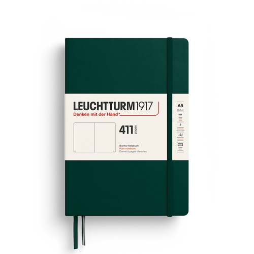 로이텀 노트 하드커버 A5 411Page (더스티 로즈, 라이징 썬, 포레스트 그린, 블랙)