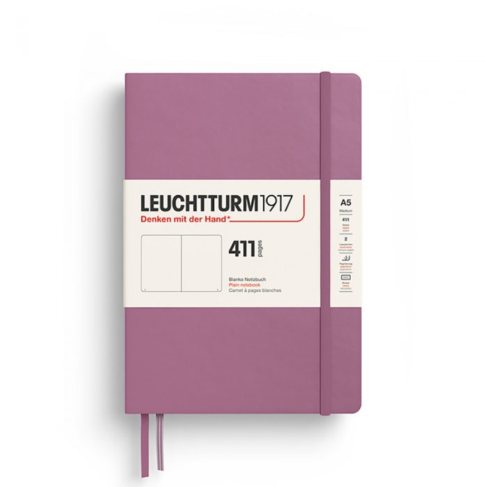 로이텀 노트 하드커버 A5 411Page (더스티 로즈, 라이징 썬, 포레스트 그린, 블랙)