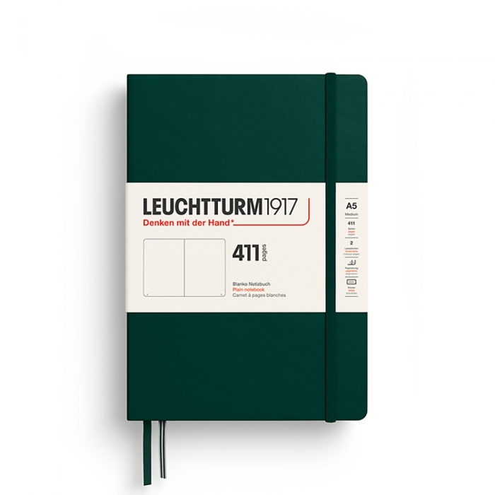 로이텀 노트 하드커버 A5 411Page (더스티 로즈, 라이징 썬, 포레스트 그린, 블랙)