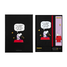 [한정판] 몰스킨 25피넛 크리에이티브세트/룰드라지&블랙윙12본&샤프너