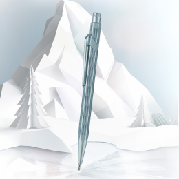 [한정판] 까렌다쉬 849 메탈 샤프 알파인 프로스트 블루 0.5mm CC0844.225