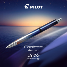 [한정판] 파이롯트 만년필 캡리스 데시모 20주년 에디션