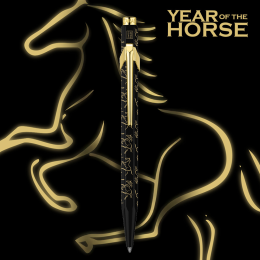 [스페셜 에디션] 까렌다쉬 메탈 볼펜 849 Horse Black