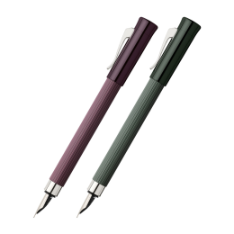 그라폰 만년필 타미시오 보르도 레드&다크 그린 141641/141681