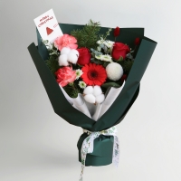 이달의 꽃 크리스마스 꽃다발