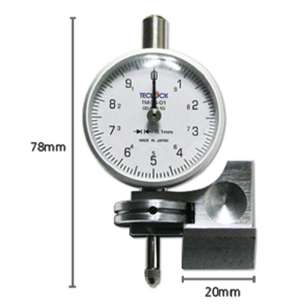 KOBETO, 아나로그 단차게이지, 아나로그 갭게이지, 0.1mm * 10mm, 국산, KO-SG