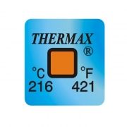 THERMAX, 온도라벨테이프,  영국, 비가역성, 단일온도, 216도, EI-216, 50매/팩