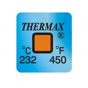 THERMAX, 온도라벨테이프,  영국, 비가역성, 단일온도, 232도, EI-232, 50매/팩