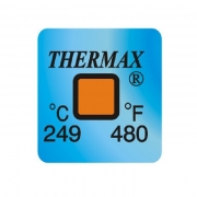 THERMAX, 온도라벨테이프,  영국, 비가역성, 단일온도, 249도, EI-249, 50매/팩